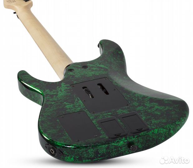 Schecter SUN valley super shredder FR S green