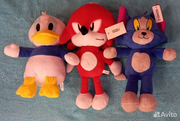 Мягкие игрушки разные