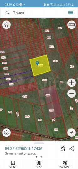 Участок 5,9 га (ИЖС)