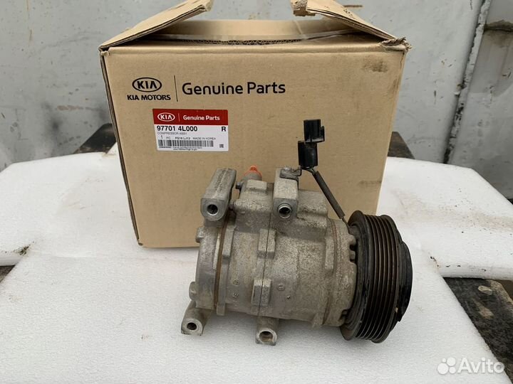 Компрессор кондиционера Kia Rio 3-Hyundai Solaris