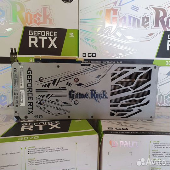 Видеокарта Palit RTX 3070 Game Rock