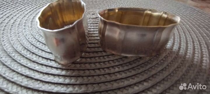 Антикварные кольца для салфеток. Англия