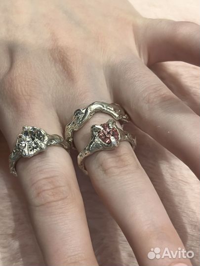 Кольца ручной работы