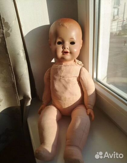 Антикварная немецкая кукла Sonneberger Porzellanfa