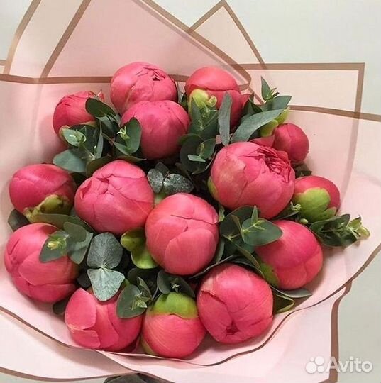 Пионы Розы Доставка