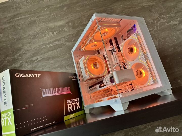 Игровой пк RTX 3070, i5 12400, 16Gb RAM, m2, WiFi