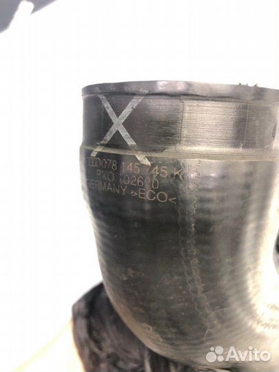 Патрубок интеркулера Audi Allroad C5 BES 2004