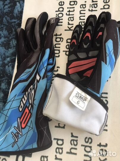 Перчатки для картинга OMP KS2-Art