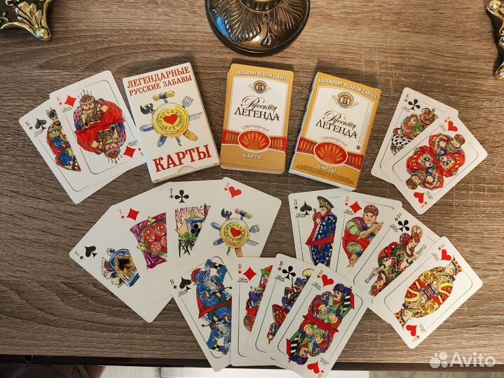 Карты игральные сувенирные