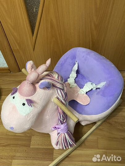 Качалка лошадь Тутси Единорог