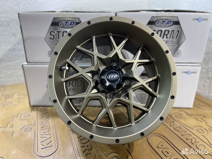 Диски для квадроцикла BRP ITP Hurricane bronze 14