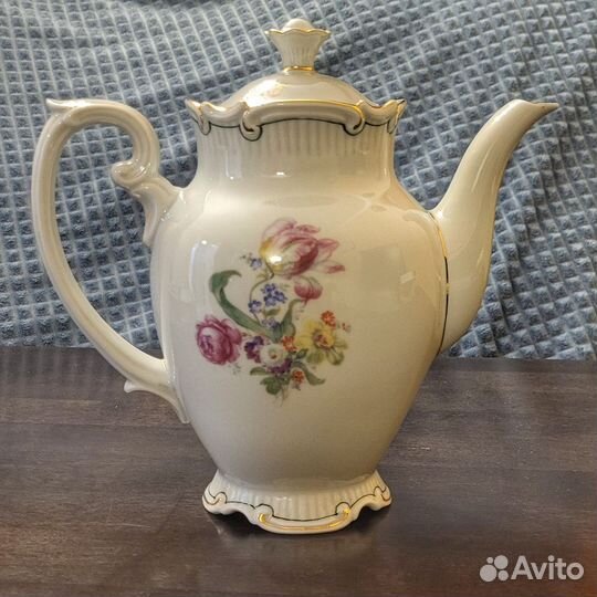 Чайник заварочный фарфоровый гдр