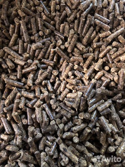 Корм для кроликов гранулированный