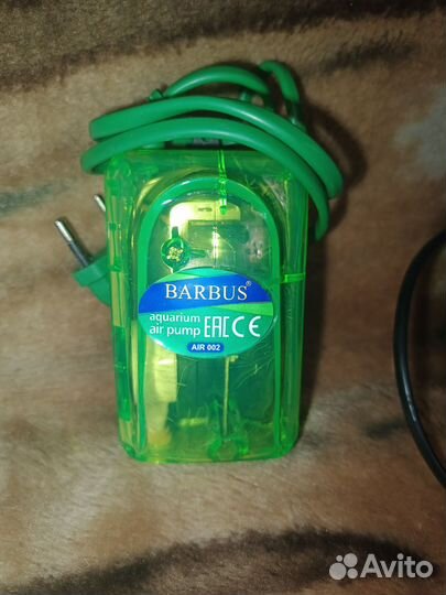 Компрессор воздушный, помпа для аквариума