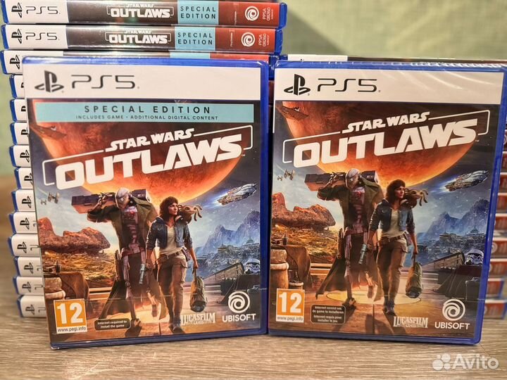 Star Wars Outlaws ps5 диск новый в наличии