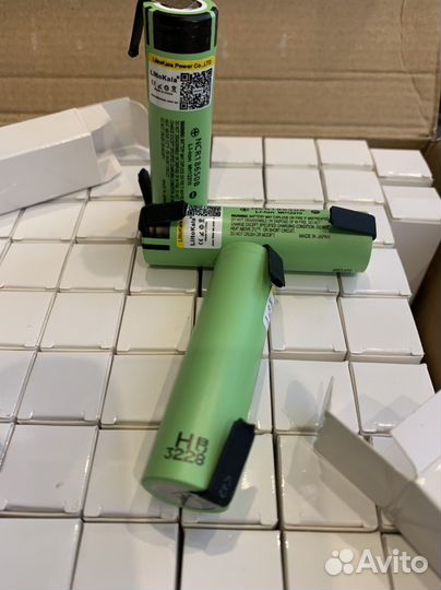 Аккумулятор-2 шт 18650 с никелем 3400 mAh