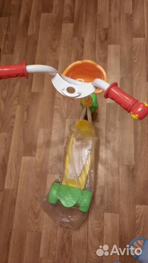 Самокат детский трехколесный новый