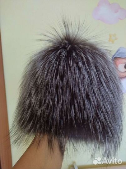 Шапка из чернобурки