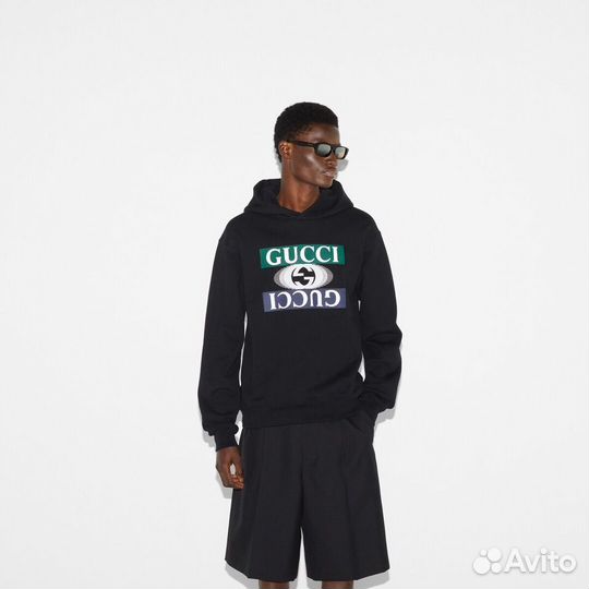Худи Gucci inverted logo