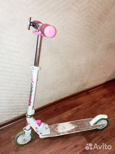 Самокат детский Reaction для девочек, 125 мм