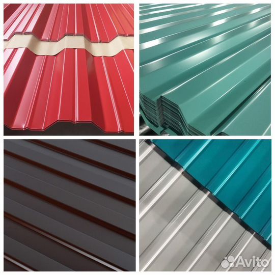 Профлист нс35 оцинкованный / цветной / Профнастил