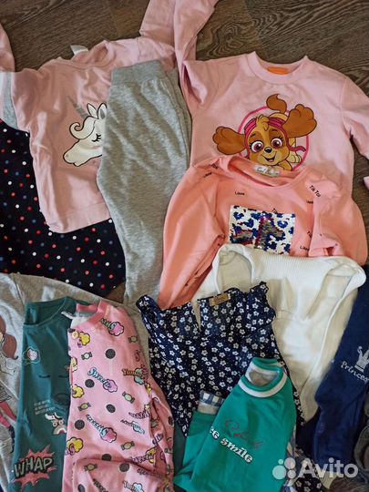 Вещи пакетом на девочку 4-5 лет