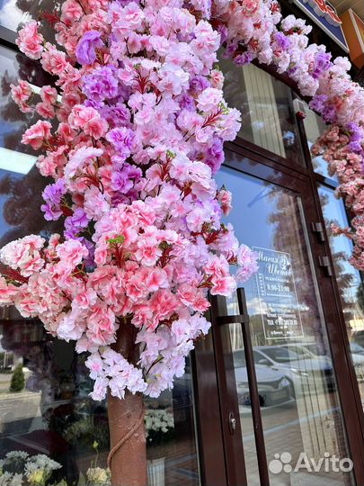 Арка из цветов