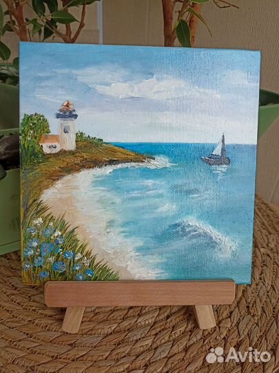 Картина маслом 15*15