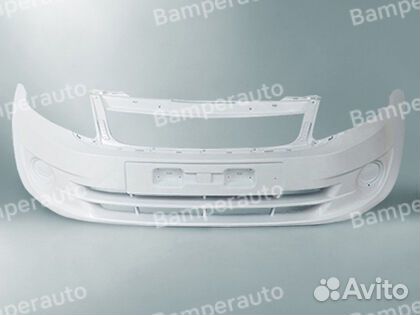 Новый передний бампер ваз 2190 Белое облако