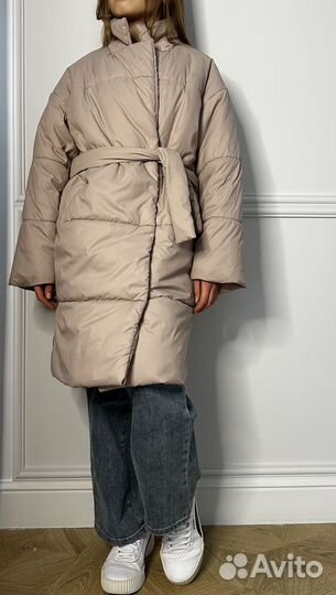 Куртка удлиненная для девочки рост 140