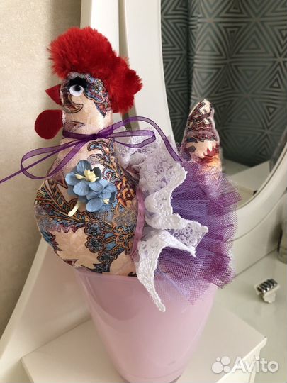 Курочки ручная работа