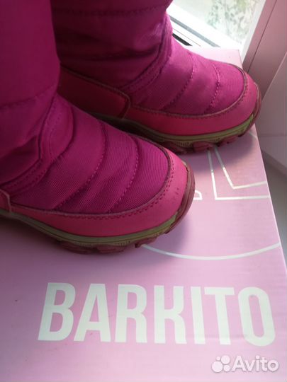 Сапоги зимние barkito 27р