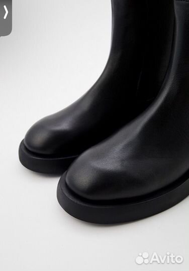 Полусапоги натуральная кожа Эконика