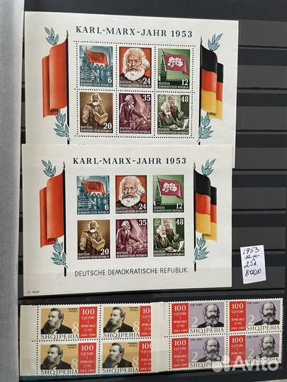 Марки разных стран