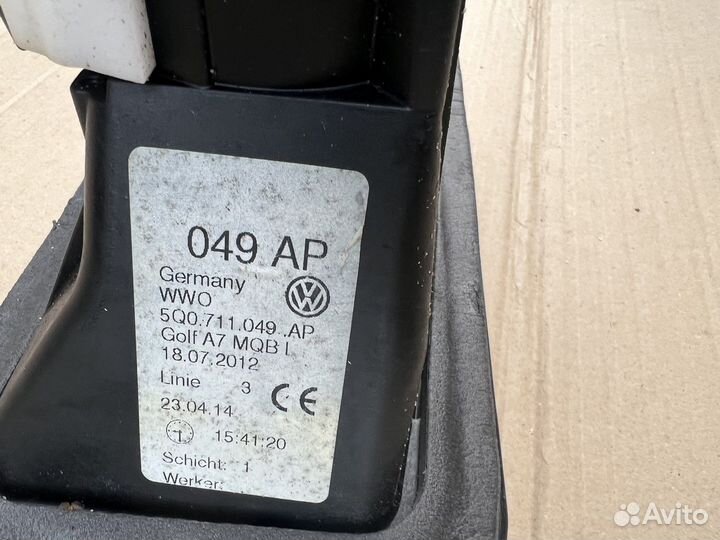 Кулиса Skoda Octavia A7