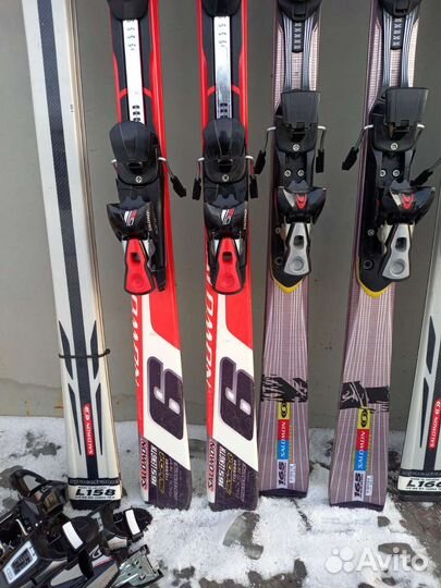 Горные лыжи Head, Salomon