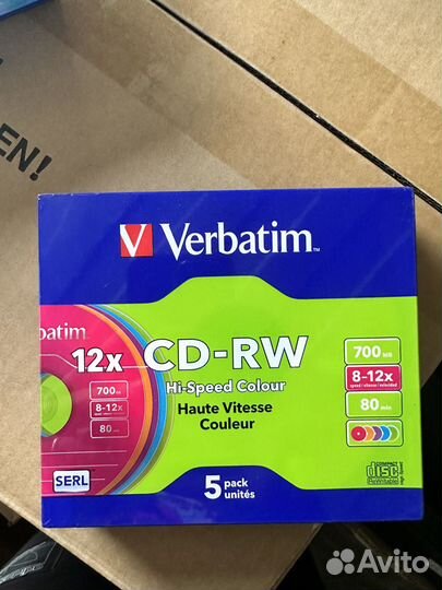 Новые DVD-R/DVD-RW, CD-R/CD-RW диски