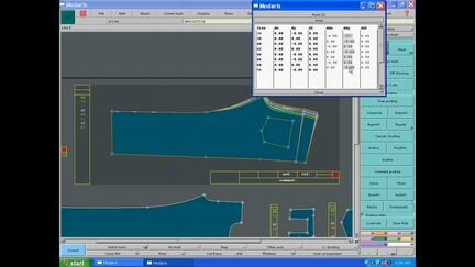 Разработка продажа лекал одежды / конструктор
