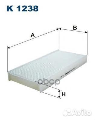 Фильтр салонный K1238
