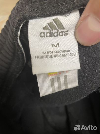 Зимние флисовые штаны adidas