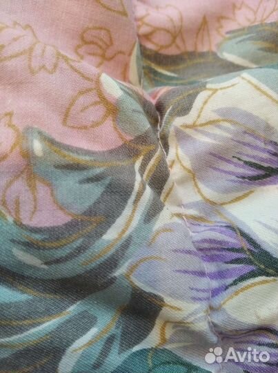 Одеяло 1,5 б/у Шерсть ангорской козы