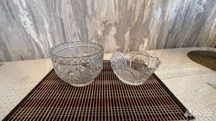 Хрустальная посуда СССР