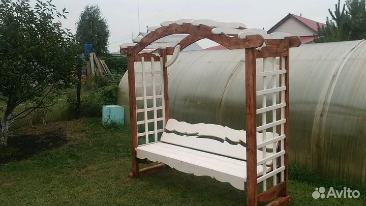 Пергола из дерева