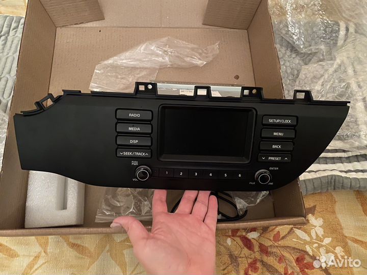 Магнитофон на kia rio 4