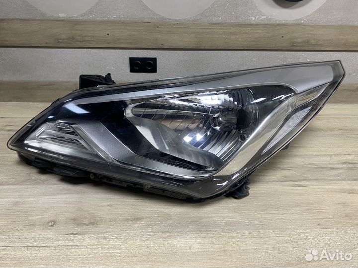 Фара левая solaris 1 рестайлинг
