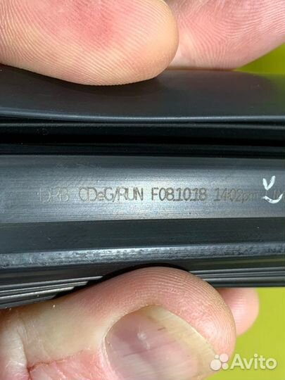 Уплотнитель стекла двери задний левый Kia Ceed 3