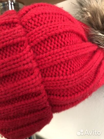 Шапка c помпоном