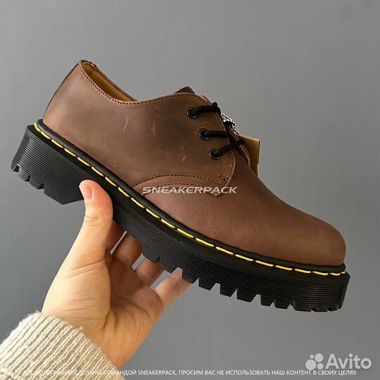 Ботинки Dr Martens 1461 BEX лошадиная кожа