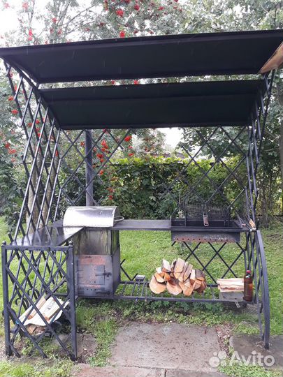 Мангал, коптилка, печка