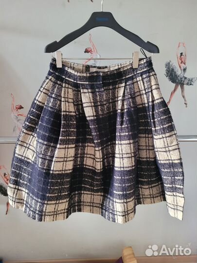 Юбка шотландка Cacharel оригинал